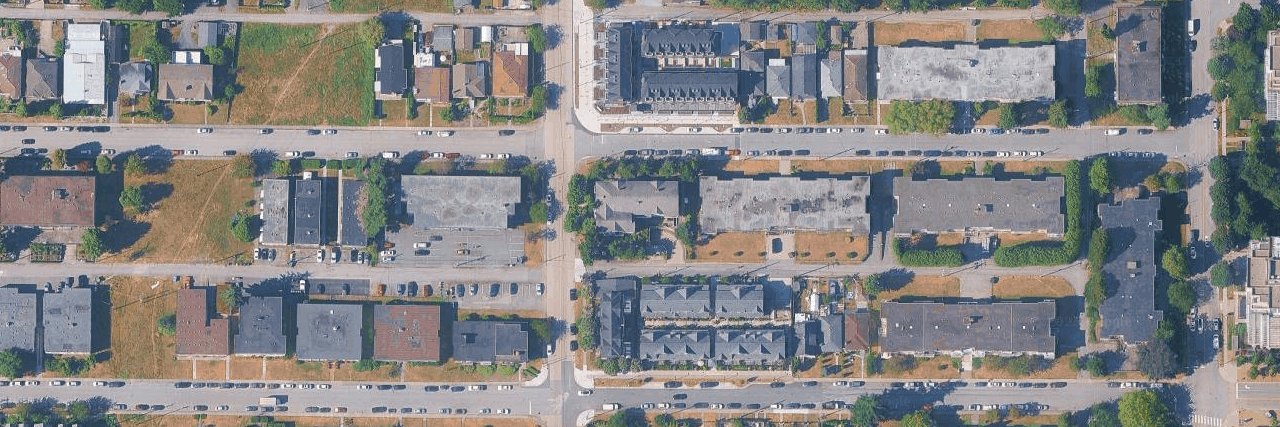 Emerald Court aerial view
