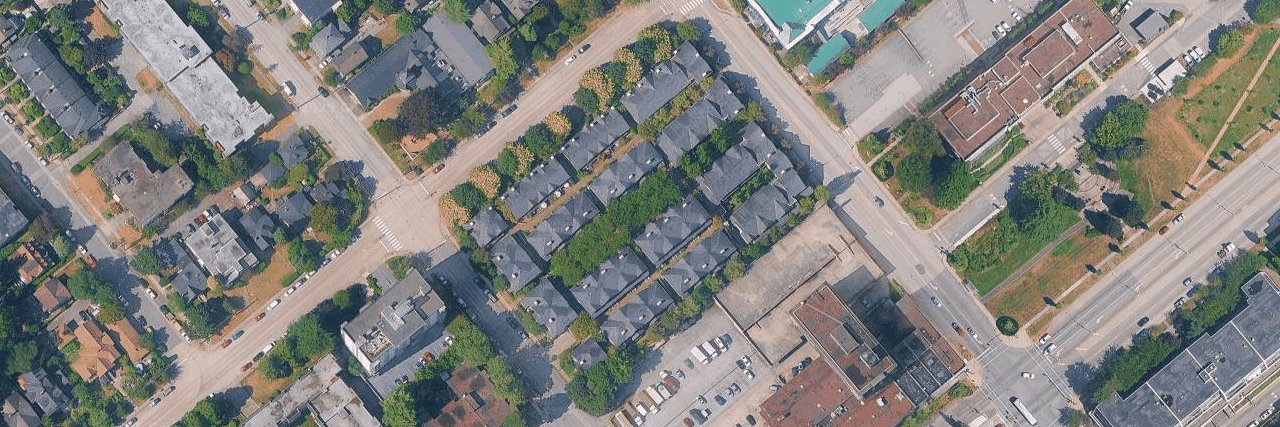 Royal City Terrace aerial view