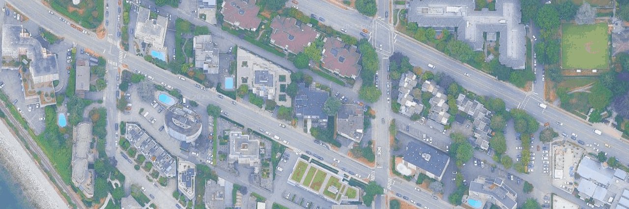 Bellevue Gardens aerial view