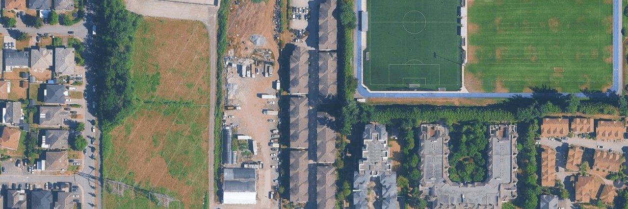 Kwantlen Village aerial view