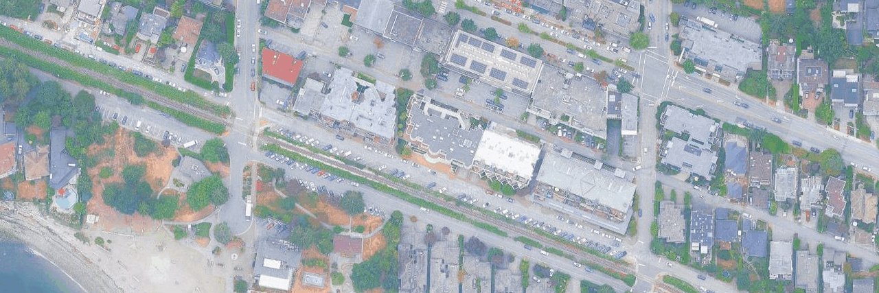 Bellevue West aerial view