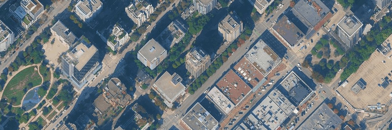 The Domus aerial view