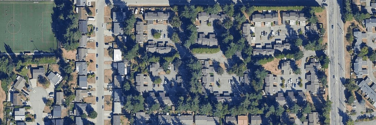 Mouat Gardens aerial view