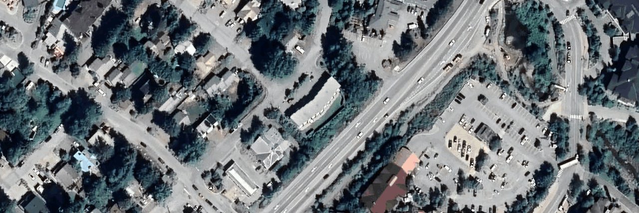 The Coops aerial view
