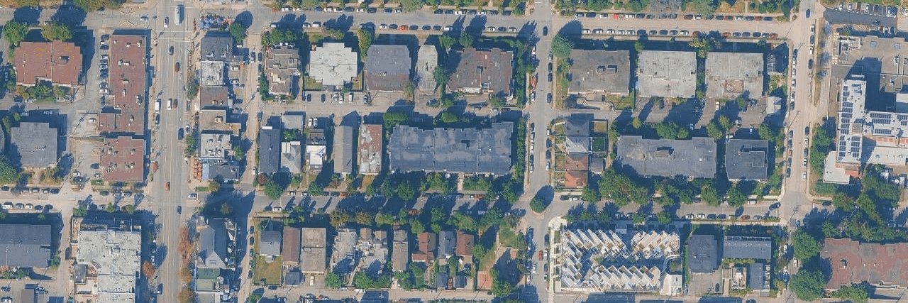 The Woodglen aerial view