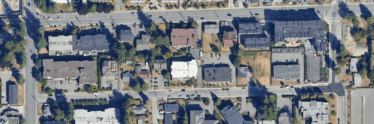 Heather Court aerial view