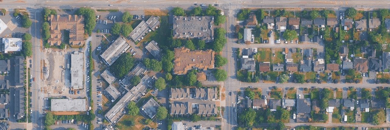 Windsor Place aerial view