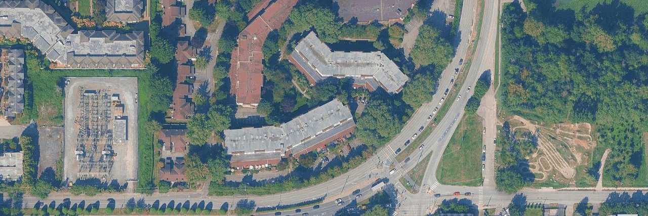 Chartwell Mews aerial view