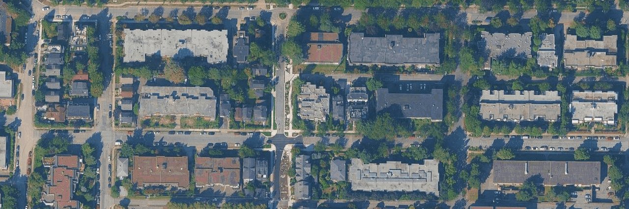 St. George Place aerial view