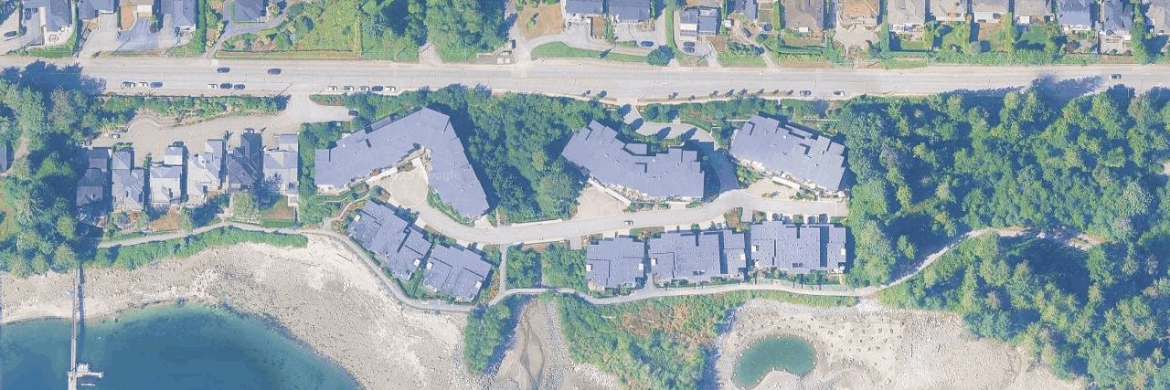 Cates Landing aerial view