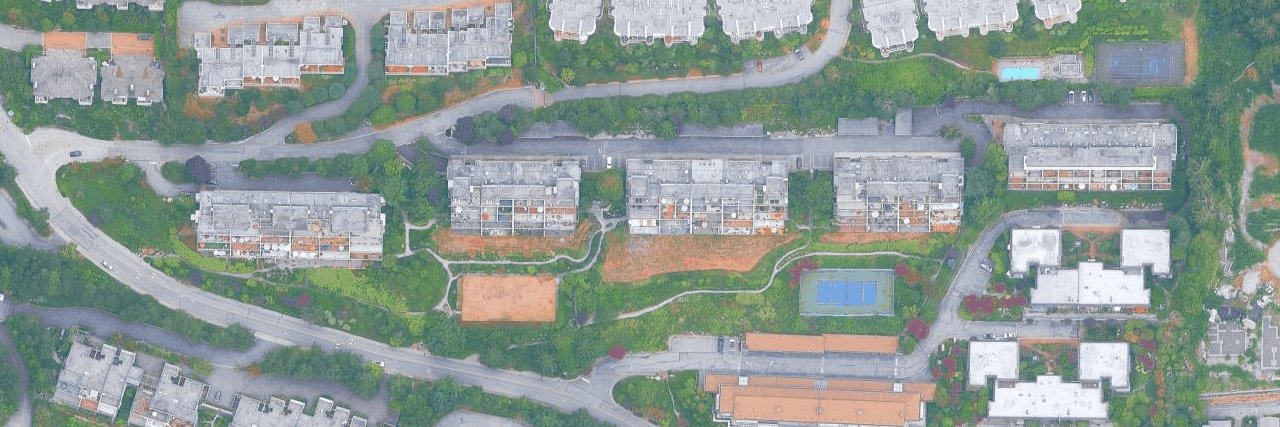 Panorama Gardens aerial view