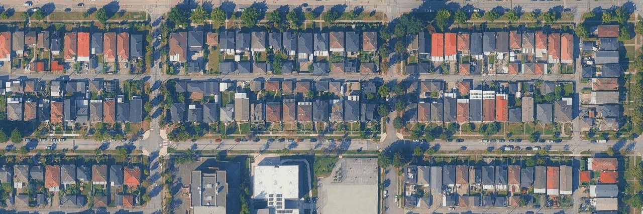 aerial view