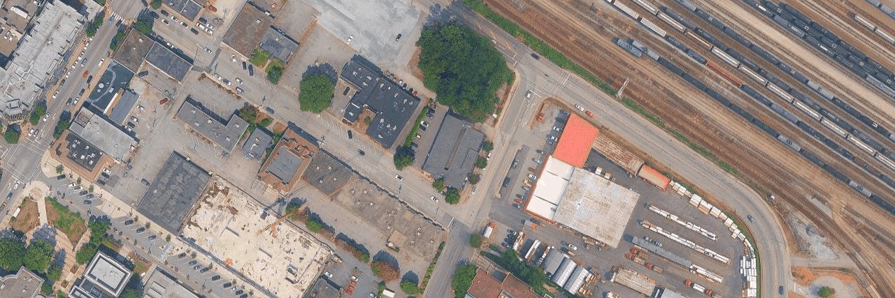 Falcon Court aerial view