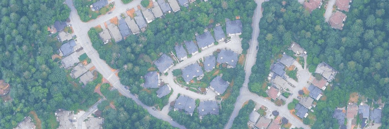 Tiffany Pines aerial view