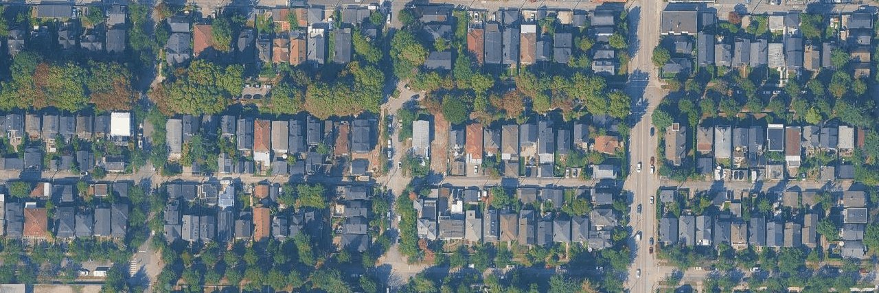 aerial view