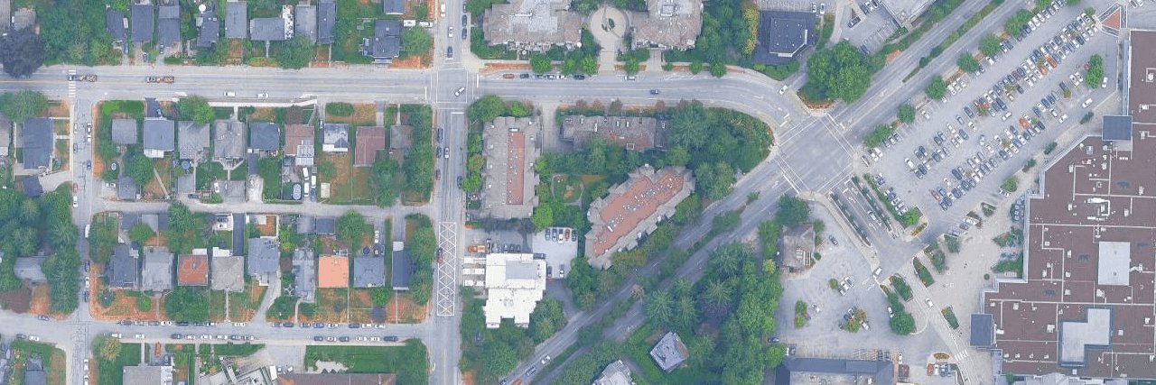 The Laurels aerial view