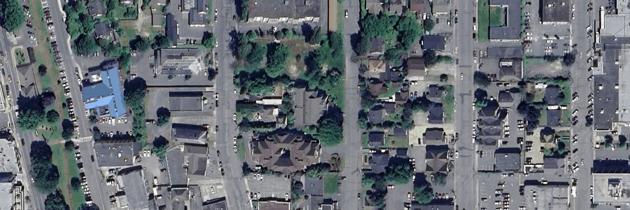 One Shady Lane aerial view