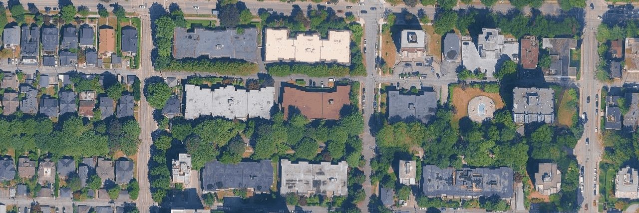 Vancouver West aerial view