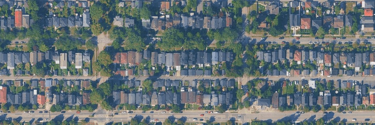 The Oxford aerial view