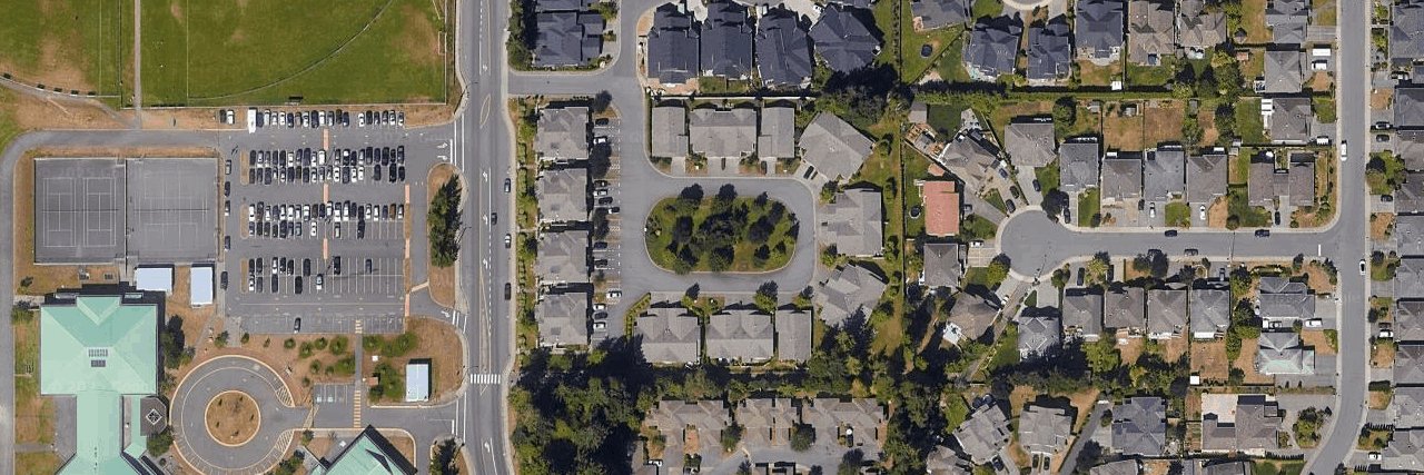 Delray Place aerial view