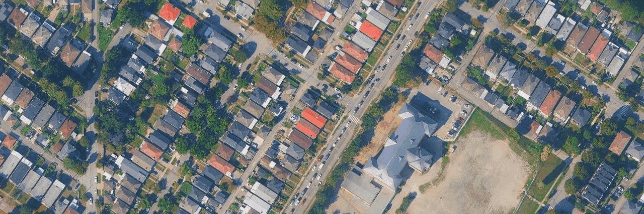 aerial view