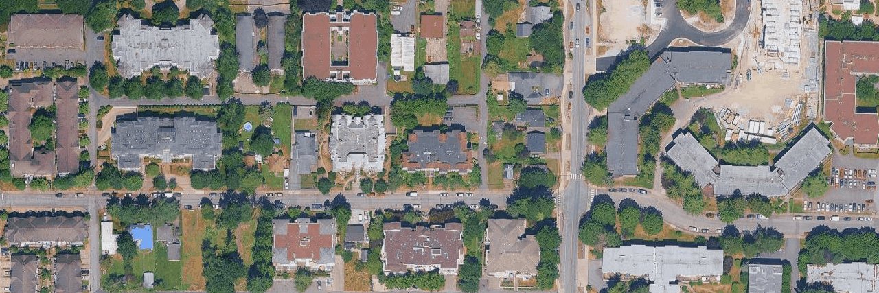 Oxford Court aerial view