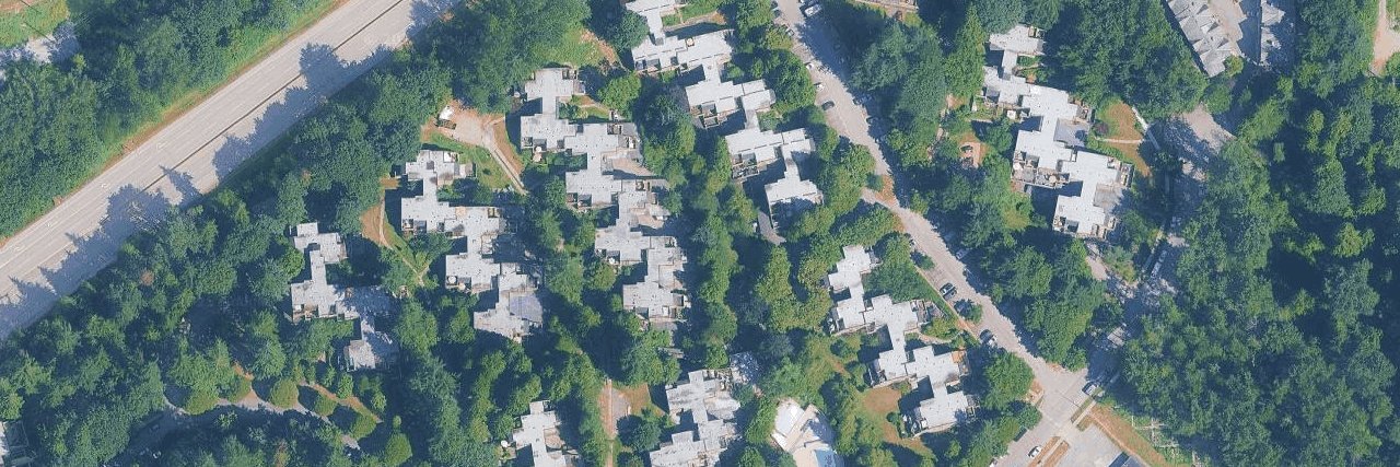 Mountain Wood aerial view