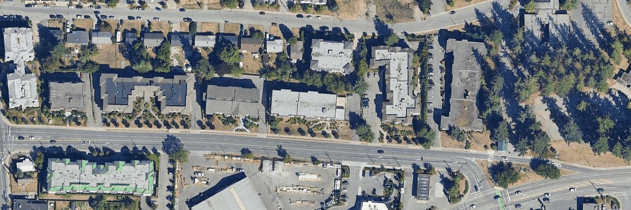 Yale Manor aerial view