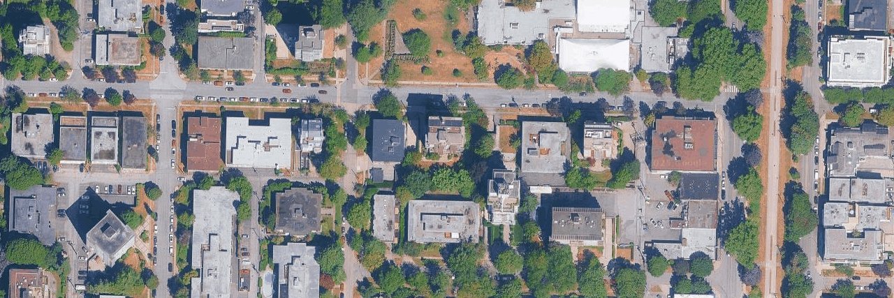 The Kerrisdale aerial view