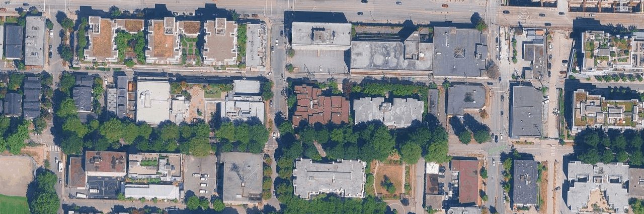 The Tenth Avenue aerial view