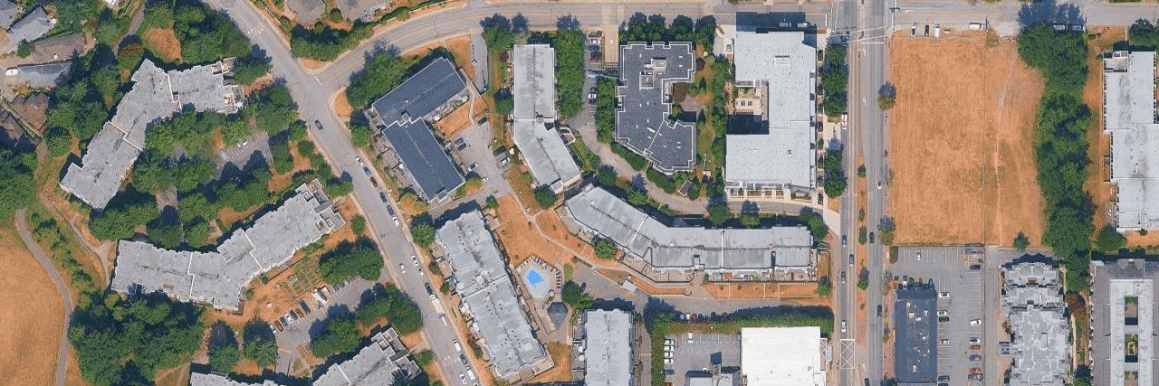 Southmere Place aerial view