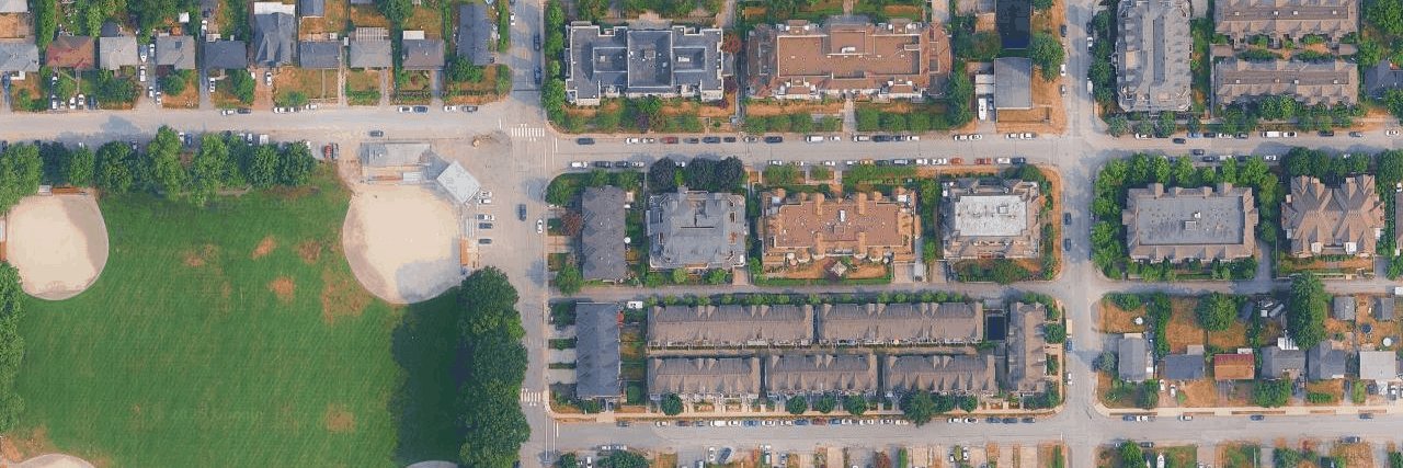 Glenwood Terrace aerial view
