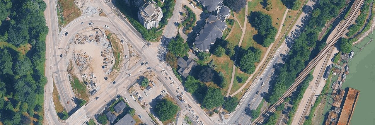 Nurses Lodge aerial view