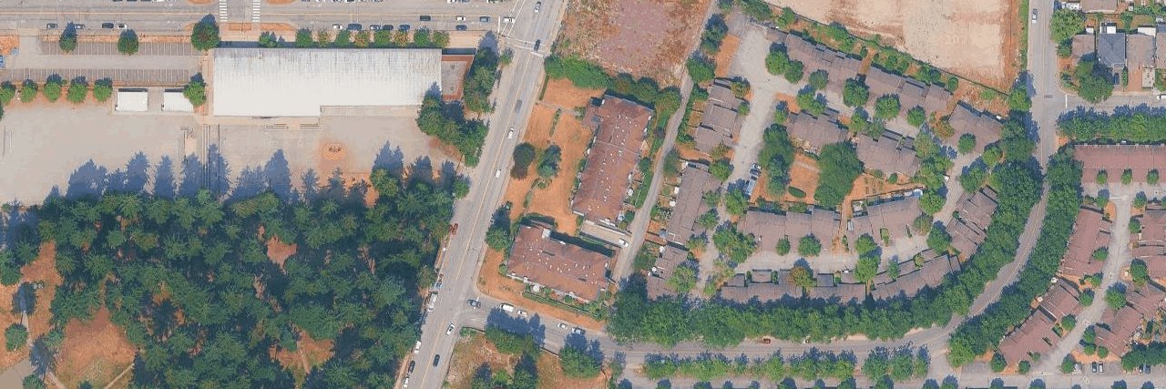 New Horizons aerial view