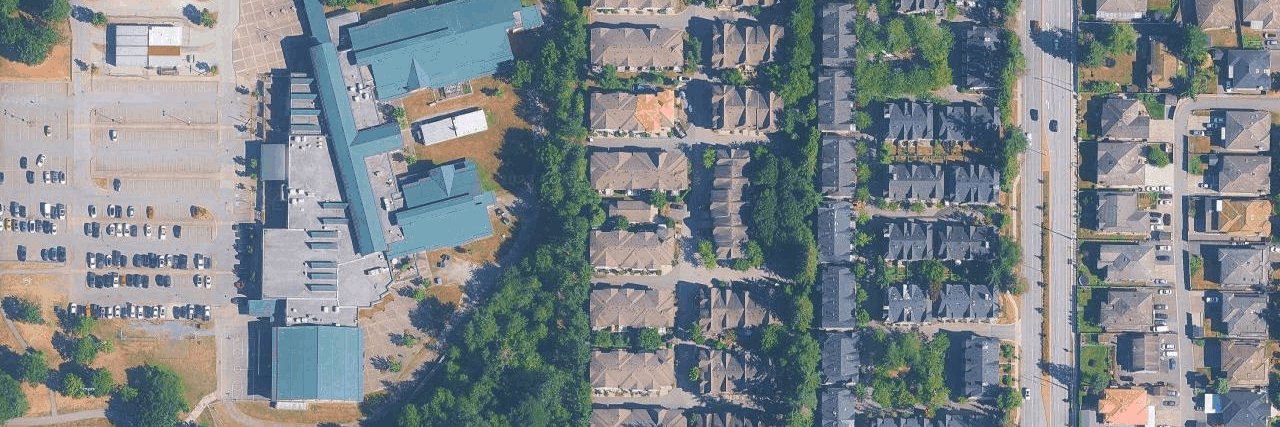 Simran Villas aerial view