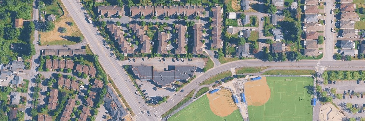 The Duet aerial view
