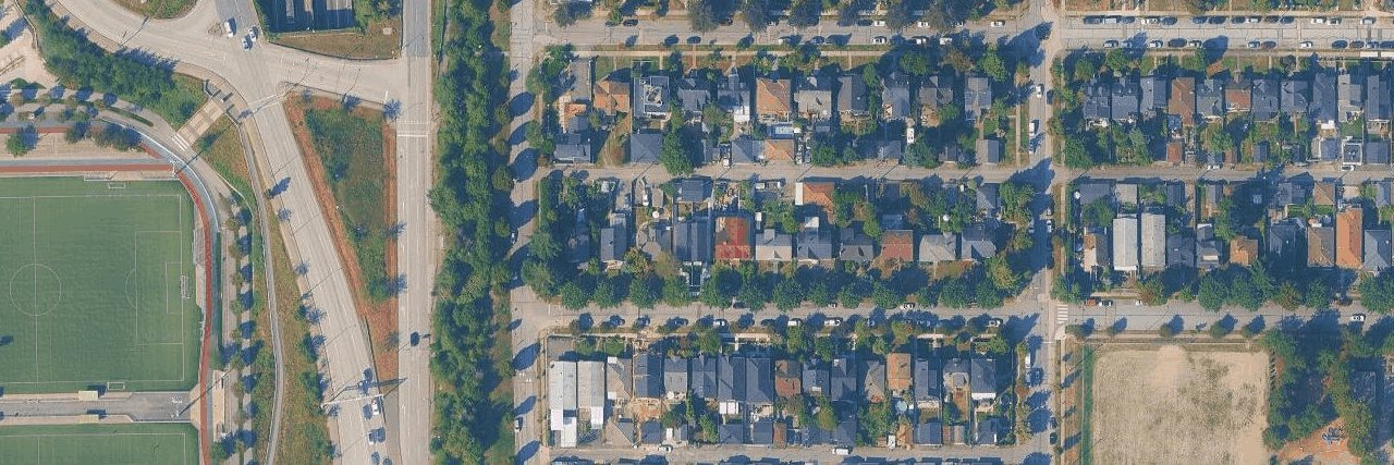aerial view