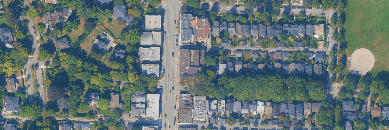 The Crescent In Shaughnessy aerial view