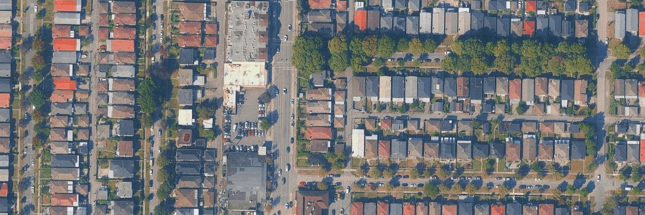 aerial view