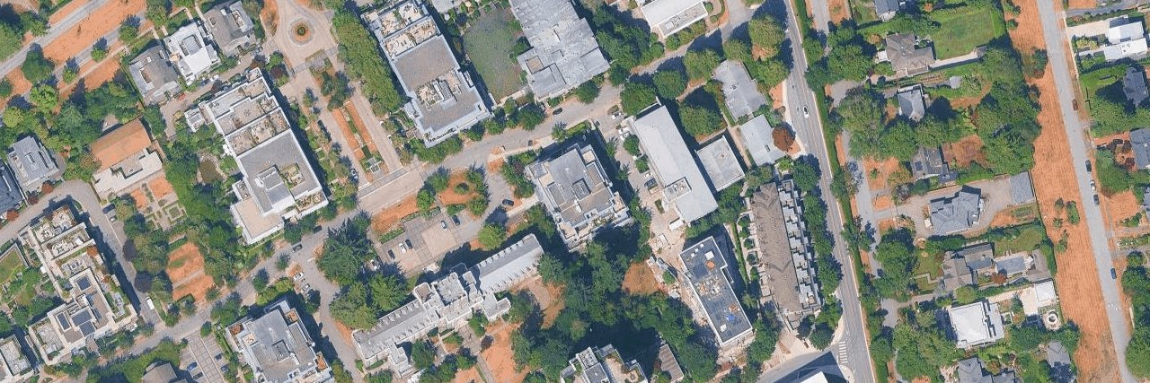 Argyll House East aerial view