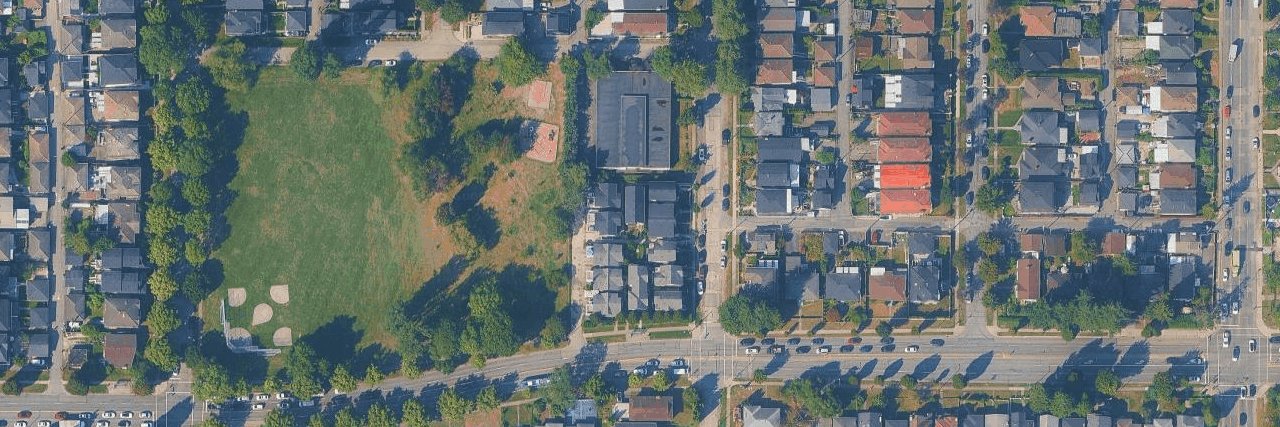 aerial view