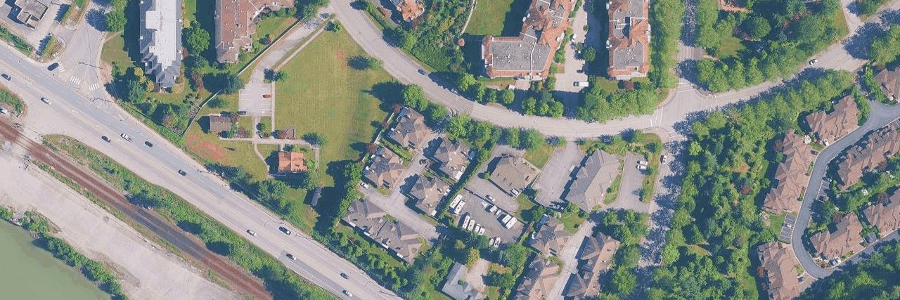 Poolside Villas At Fraserview Village aerial view