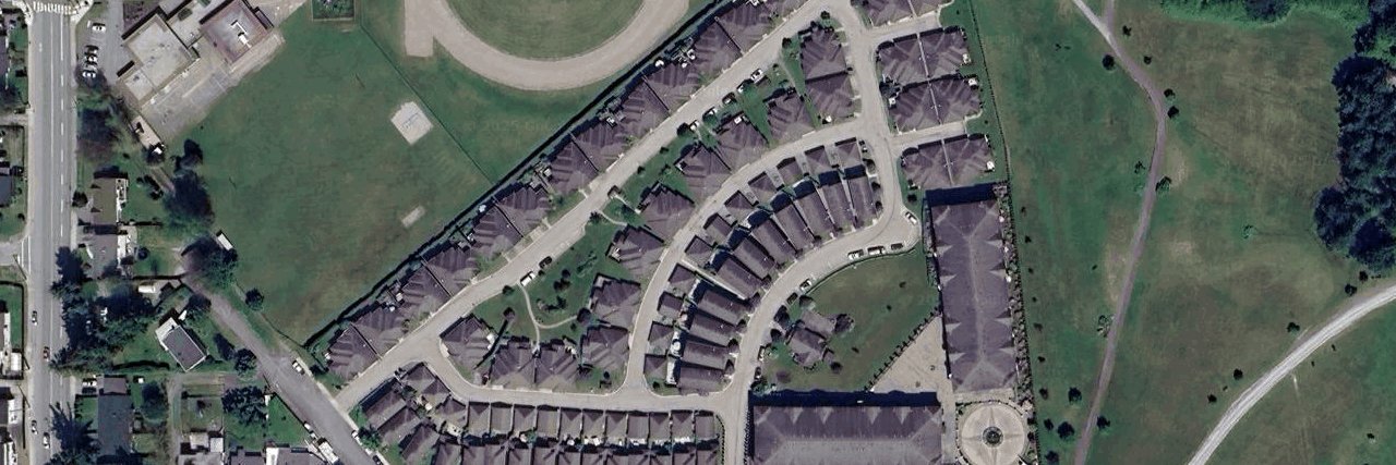 Heritage Park Place aerial view