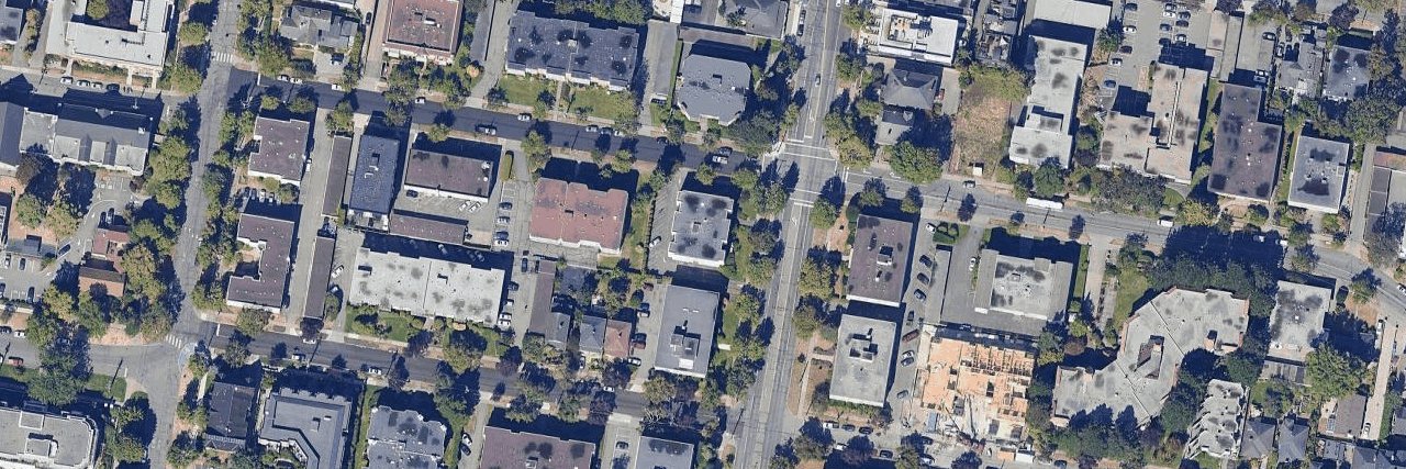 Rockland Court aerial view