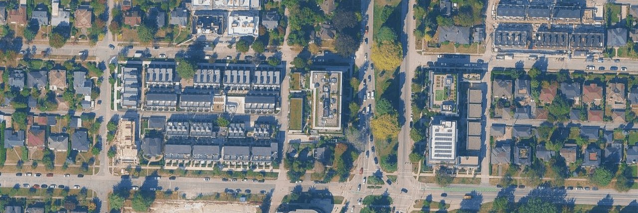 Monarch aerial view