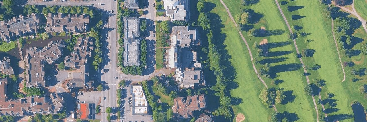 The Classic aerial view