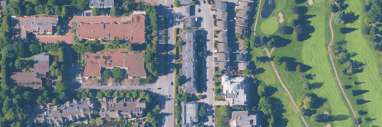 Bayview Villa aerial view