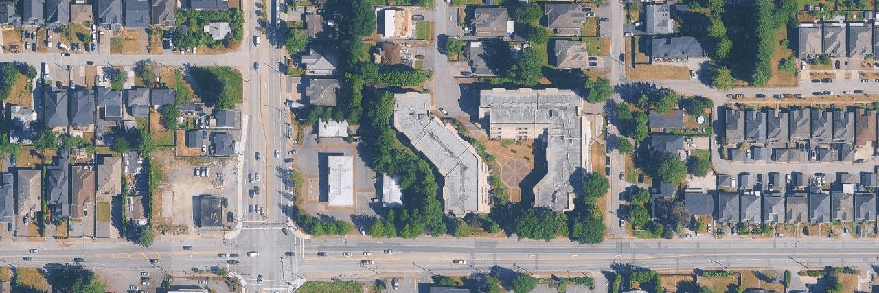 Chandlers Hill aerial view