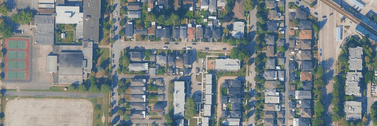 aerial view