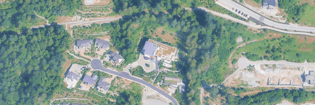 The Peak aerial view